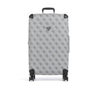 Guess Berta 4G Logo Valise 4 roues gris clair, 46 x 77 x 33cm