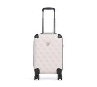 Guess Berta 4G Logo Valise 4 roues vieux rose, 32 x 53 x 22cm