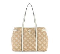GUESS Beyza Girlfriend Sac fourre-Tout avec Logo Blanc Taille Unique