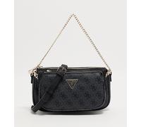 GUESS BG787971 NOELLE Mini Double Sac Bandoulière Crossbody Coal