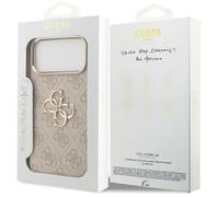 Guess Big 4G Classic Logo Case for iPhone 17 Pro Max 6.9"" Rose Gold