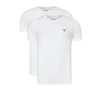 Guess - Bipack T-shirts Coton Stretch - Homme - Tops - Blanc - Taille: L