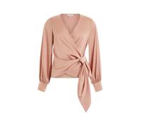 GUESS - Blouse cache cœur - vieux rose - M - Rose - Blouses & Chemisiers Femme XS