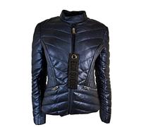 Guess Blouson Femme Matelasse Felicia, Bleu, Small