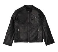 Guess Blousons - Veste enfant Garçon L83L07 Leather Noir 10 ans