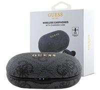 Guess, Bluetooth 5.3 ENC Serie 4G Tactile Wireless Headphones mit Ladeetui, Schwarz