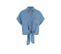 Guess, Femme, Blouses et Chemises, Bleu, Taille: 36 FR Chemise en jean