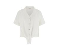 GUESS Blusenshirt SHARON EYELETS blanc | S