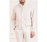 GUESS Bomber With Buttons Neutral Jacket Milk Taille: L | Blousons d'aviateurs Outlet | Homme | Blanche