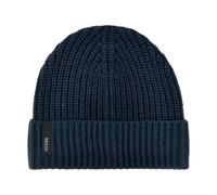 Guess - Bonnet à Logo Patch - Femme - Accessoires - Bleu - Taille: L