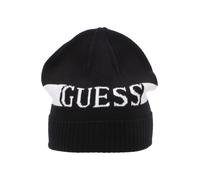 GUESS Bonnet noir / blanc, Taille 54-56