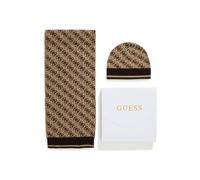 GUESS Bonnet sable / brun foncé, Taille 55-60