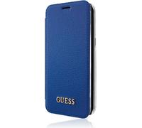GUESS Book Case Iridescent Blue, pour Samsung G950 Galaxy S8, GUFLBKS8IGLTBL, blister