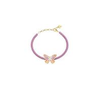 GUESS Borboleta 25mm Tennis Bracelet Yellow Gold/Multicolor doré