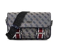 GUESS sac à épaule bandoulière Boston Messenger Sand Blue bleu marine
