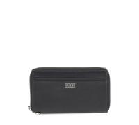 Guess Boston - Portefeuille zippé Noir SMNEBRLEA77-BLA