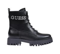 Guess - Botte à lacets Ficki - Femme - Chaussures - Noir - Taille: 39 EU