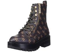 Guess Bottes de combat Fearne pour femme, marron, 40 EU