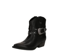 GUESS Bottes de cowboy 'Lansly' noir, Taille 38