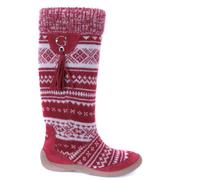 GUESS Bottes en tricot pour femme, rouge, 36 EU