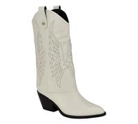 Guess Bottes Western Raegan pour femme, Blanc 141, 39 EU