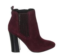 Guess Bottines à talons en cuir effet suédé FLLUN3SUE10 femme