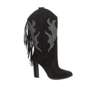 Guess - Bottines à Talons Pointus - Femme - Chaussures - Noir - Taille: 41 EU
