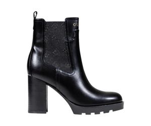 Guess - Bottines modernes avec talon bloc - Femme - Chaussures - Noir - Taille: 40 EU