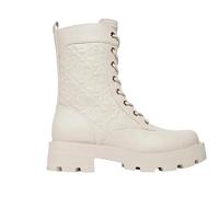 GUESS Bottines pour femme Art FLTYAN ELE10, Blanc, 37 EU