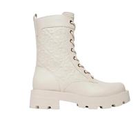 GUESS Bottines pour femme Art FLTYAN ELE10, Blanc, 37 EU