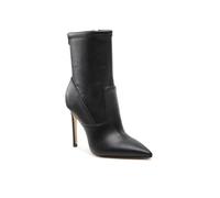 Guess Bottines Semmi FL8SMEELE10 pour Femme avec Talon de 10 cm Noir 37 EU | Bottines élégantes noires en cuir synthétique pour femme avec bout pointu et talon de 10 cm