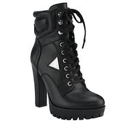 GUESS Bottines Tanisa pour femme, Noir 001, 39 EU