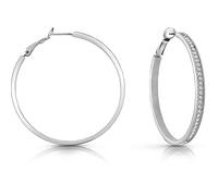 Guess Boucles d'oreilles BRINCOS JUBE02247JWRHT-U Marque, Taille unique, Métaux non précieux, Pas de gemme