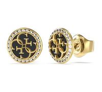 Guess Boucles d'oreilles en Argent Sterling pour Femme, JUBE02147JWYGBKT/U, Taille Unique, One Size, Argent Sterling, Cristal