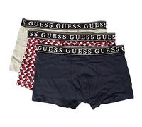 GUESS Boxer Homme 3 pièces Pack tripack Coton élastique apparentarticle U2VG00JR00A TRIPACK Trunk, F7SO Blu/Fantasia/Grigio, L