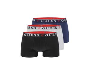 GUESS Boxers 'BRIAN' bleu / gris clair / noir / blanc, Taille S