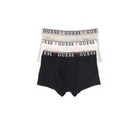 GUESS Boxers 'Brian' bleu marine / gris / rouge sang / blanc, Taille L