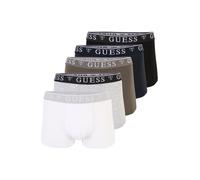 GUESS Boxers marine / chocolat / gris chiné / noir / blanc, Taille XL