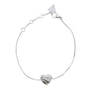 GUESS Bracelet argenté pour femme - In My Heart Snake Chain Bracelet L Rhodium 287063