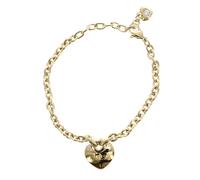 GUESS Bracelet doré pour femme - Crazy In Love Heart Bracelet S Yellow Gold 307454