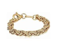 Guess - Bracelet en Acier Inoxydable avec Finition Polie - Femme - Accessoires - Jaune - Taille: ONE Size