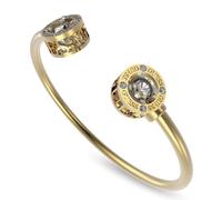 Guess Bracelet Flexible Solitaire avec zircons Blancs JUBB01461JWYGS/JUBB01461JWRHS, Taille Unique, Métal, Pas de gemme
