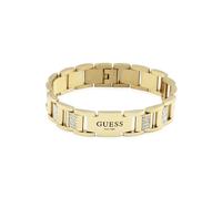 Guess - Bracelet Guess pour homme en acier inoxydable, doré, FRONTIERS - Bracelet - Acier - Allié à l'or jaune - 21.50 cm - Sans nickel