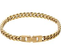 Guess - Bracelet Guess pour homme en acier inoxydable, doré, LINK CITY - Bracelet - Acier - Allié à l'or jaune - 20.50 cm - Sans nickel