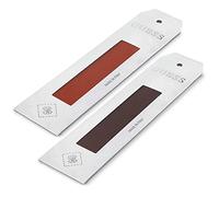 GUESS Bracelet Interchangeable en Cuir Bicolore Réversible Marron et Orange