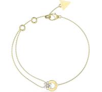 GUESS Bracelet Lily en acier doré