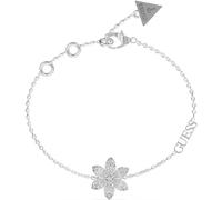 Guess Bracelet pour femme de la collection Lotus blanc. Le bracelet a comme symbole fleur et a des dimensions : L. Le bracelet a une couleur grise. La référence est : JUBB04144JWRHL, Grande, Acier