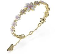 Guess Bracelet pour femme de la collection Lotus blanc. Le bracelet a comme symbole fleur et a des dimensions : S. Le bracelet a une couleur or et blanc. La référence est : JUBB04128JWYGWHS, Acier