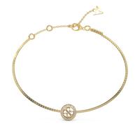 GUESS Bracelet S yellow gold doré en cuir pour femme 4G Crush Charm Bracelet 261862