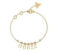 GUESS Bracelet S yellow gold doré en cuir pour femme Arm Party Charm Bracelet 261861